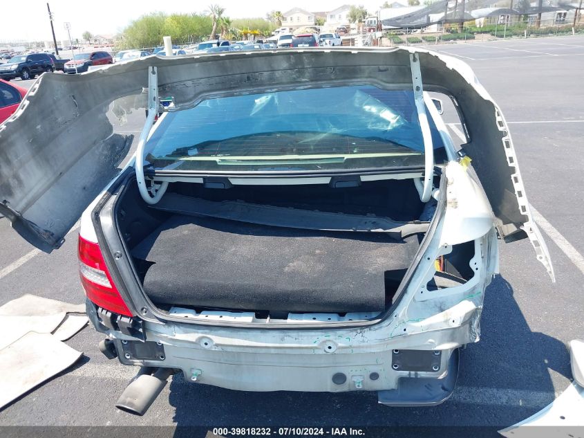 2012 Mercedes-Benz C 250 Luxury/Sport VIN: WDDGF4HB8CR218493 Lot: 39818232