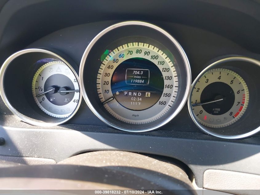 2012 Mercedes-Benz C 250 Luxury/Sport VIN: WDDGF4HB8CR218493 Lot: 39818232