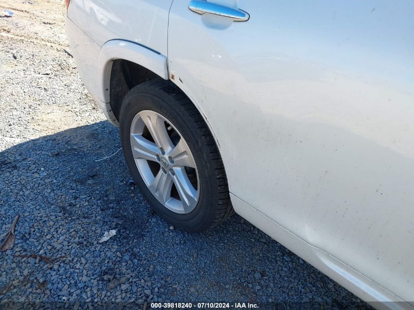 2009 Toyota Highlander Limited VIN: JTEDS42A492087438 Lot: 39818240