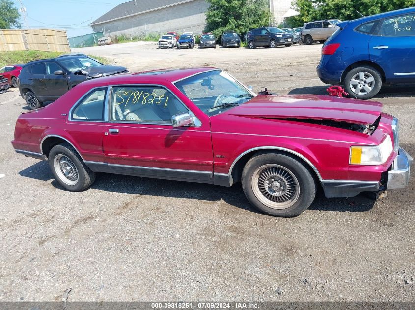 1991 Lincoln Mark Vii Lsc VIN: 1LNCM93E6MY675755 Lot: 39818251