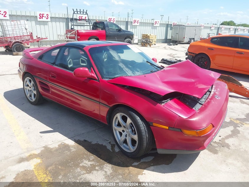 1991 Toyota Mr2 Sport Roof VIN: JT2SW21N6M0013394 Lot: 39818253