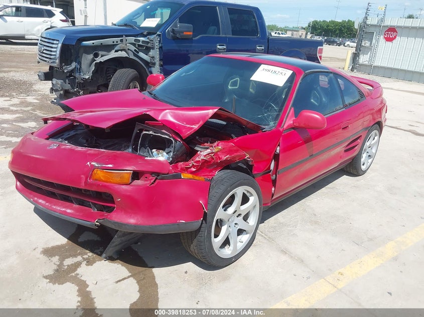 1991 Toyota Mr2 Sport Roof VIN: JT2SW21N6M0013394 Lot: 39818253