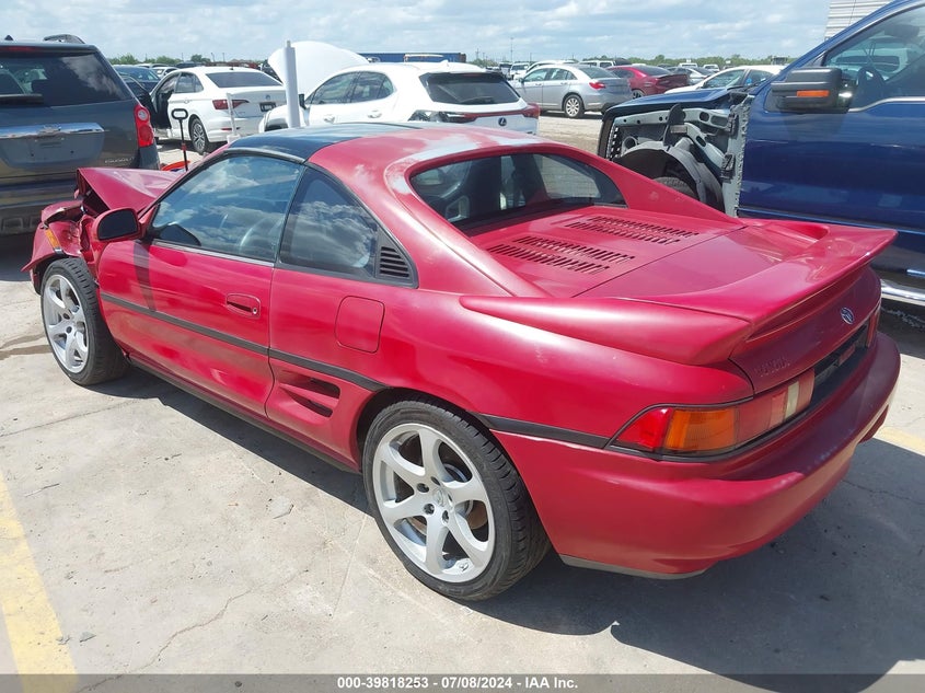 1991 Toyota Mr2 Sport Roof VIN: JT2SW21N6M0013394 Lot: 39818253