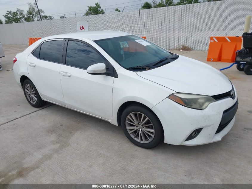 2014 Toyota Corolla Le Plus VIN: 5YFBURHE8EP017983 Lot: 39818277