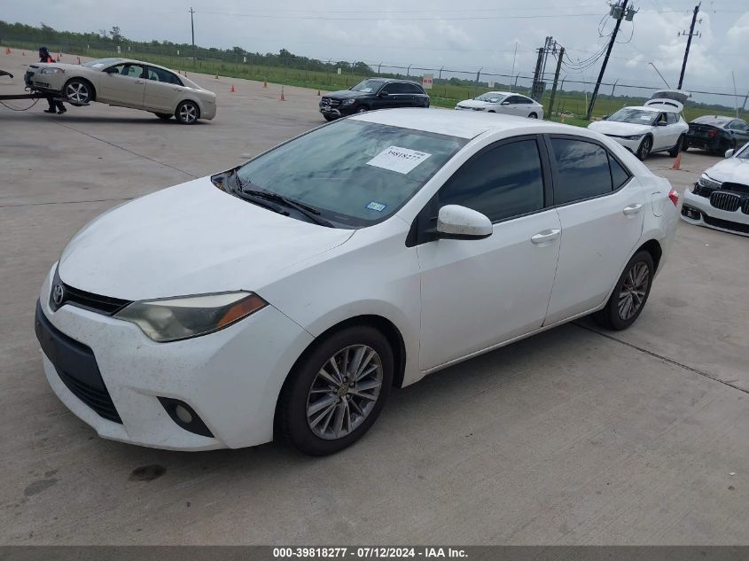 2014 Toyota Corolla Le Plus VIN: 5YFBURHE8EP017983 Lot: 39818277