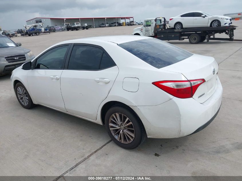 2014 Toyota Corolla Le Plus VIN: 5YFBURHE8EP017983 Lot: 39818277