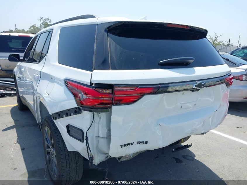 2022 Chevrolet Traverse Fwd Rs VIN: 1GNERJKW4NJ175346 Lot: 39818286