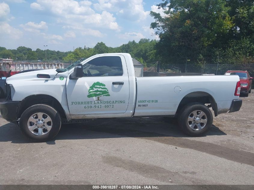 2023 Ram 3500 Tradesman Regular Cab 4X4 8' Box VIN: 3C63R3AJ5PG577941 Lot: 39818287