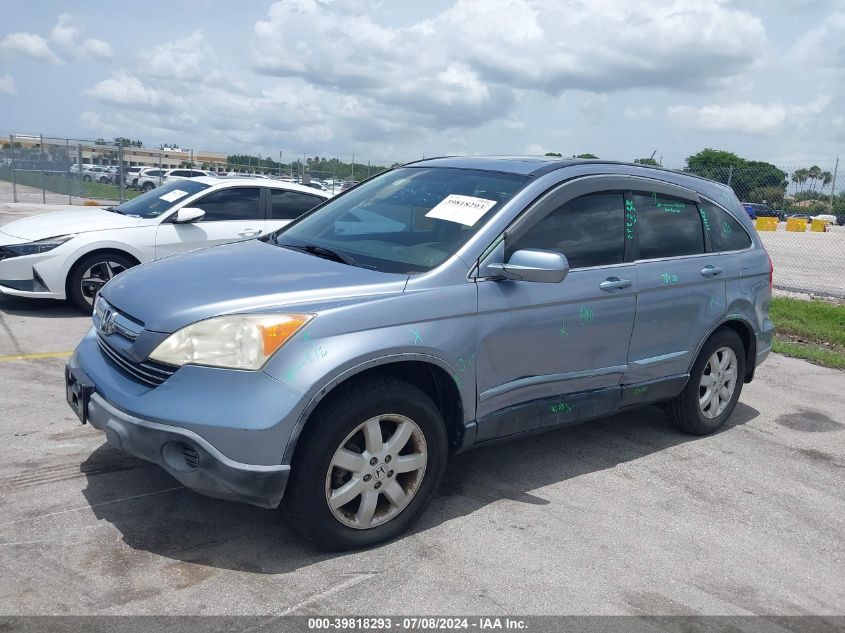 2008 Honda Cr-V Ex-L VIN: JHLRE38718C014496 Lot: 39818293