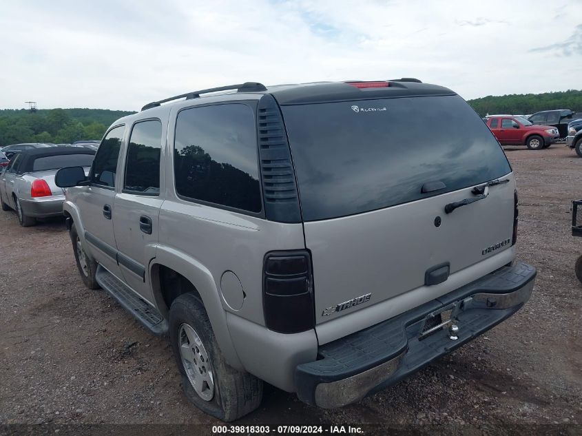 2004 Chevrolet Tahoe Ls VIN: 1GNEC13Z14J283223 Lot: 39818303