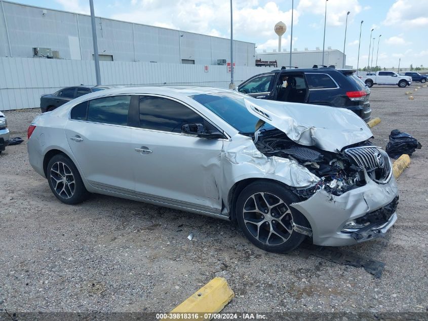 2016 Buick Lacrosse Sport Touring VIN: 1G4G45G35GF262406 Lot: 39818316