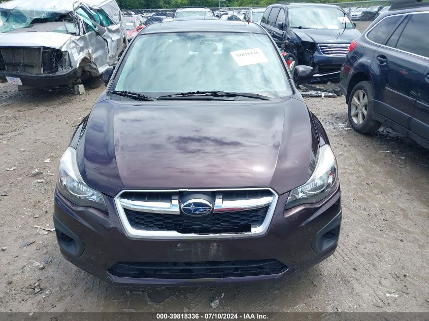 2012 Subaru Impreza 2.0I Premium VIN: JF1GJAD62CH004594 Lot: 39818336
