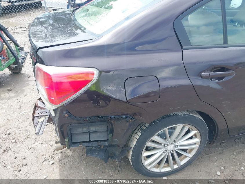 2012 Subaru Impreza 2.0I Premium VIN: JF1GJAD62CH004594 Lot: 39818336