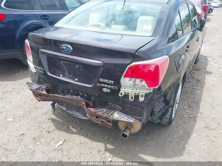 2012 Subaru Impreza 2.0I Premium VIN: JF1GJAD62CH004594 Lot: 39818336