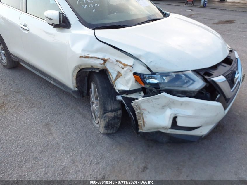 2017 Nissan Rogue Sv VIN: JN8AT2MT3HW381397 Lot: 39818343