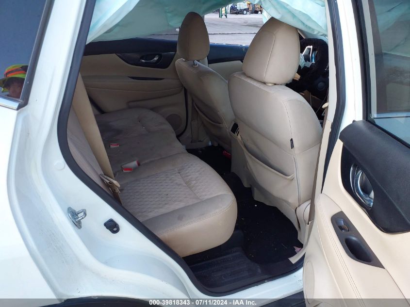 2017 Nissan Rogue Sv VIN: JN8AT2MT3HW381397 Lot: 39818343