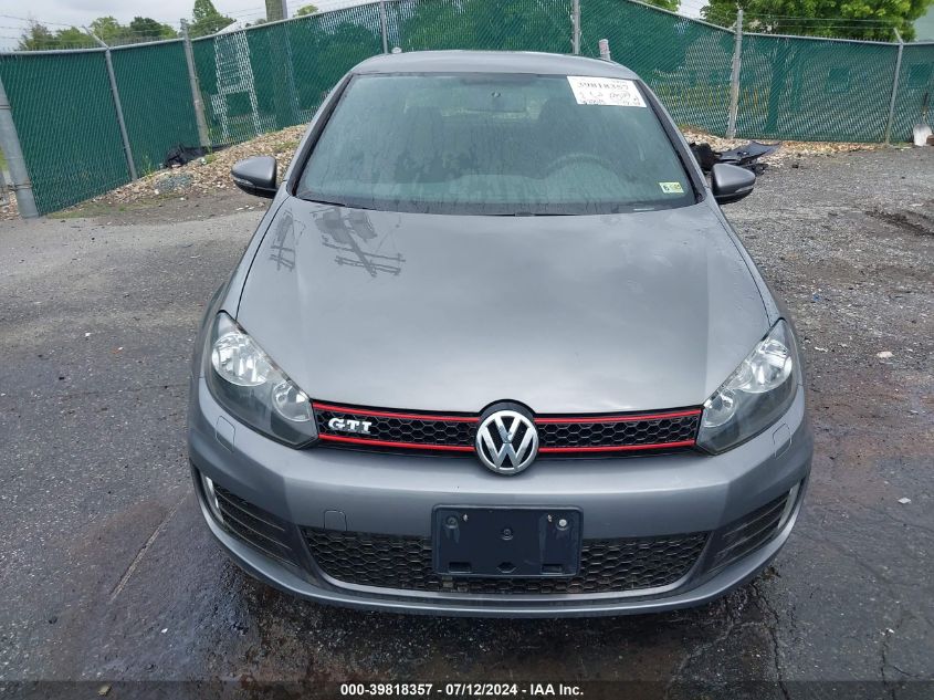 2013 Volkswagen Gti 4-Door VIN: WVWHV7AJ1DW124690 Lot: 39818357