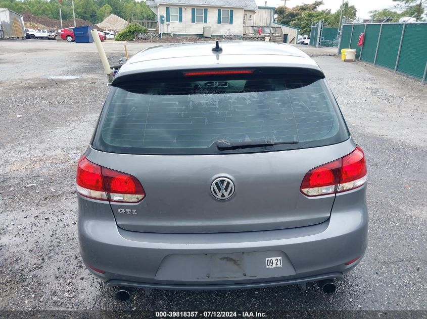 2013 Volkswagen Gti 4-Door VIN: WVWHV7AJ1DW124690 Lot: 39818357