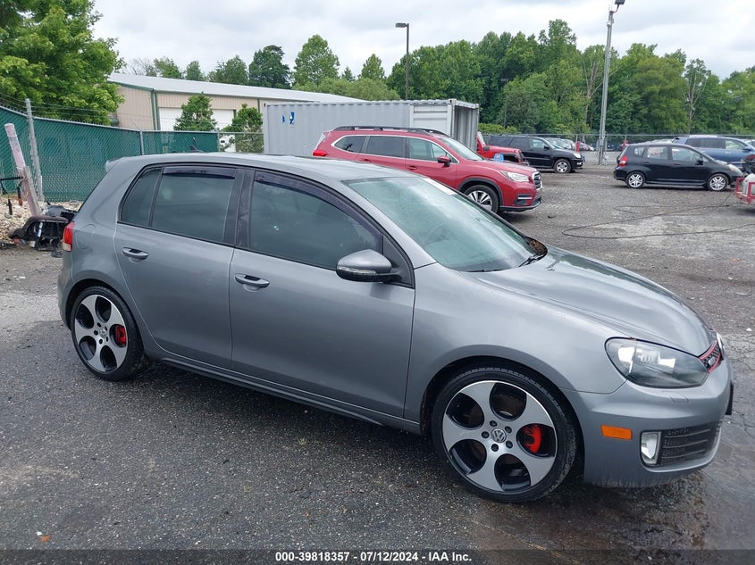 2013 VOLKSWAGEN GTI 4-DOOR - WVWHV7AJ1DW124690