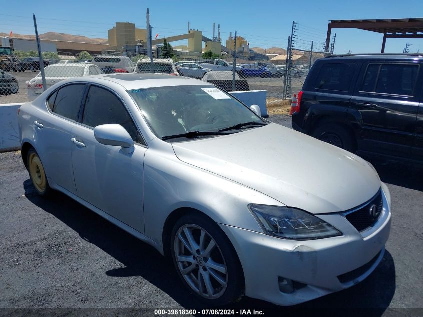 JTHBK262275044987 2007 Lexus Is 250