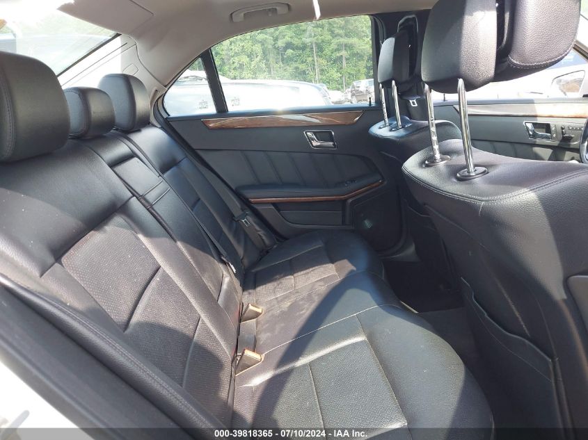 2011 Mercedes-Benz E 350 VIN: WDDHF5GB3BA509783 Lot: 39818365