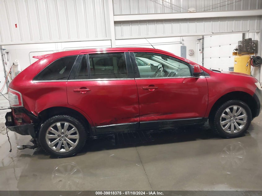 2008 Ford Edge Limited VIN: 2FMDK39C78BB24833 Lot: 39818375