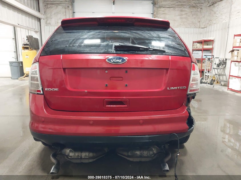2008 Ford Edge Limited VIN: 2FMDK39C78BB24833 Lot: 39818375