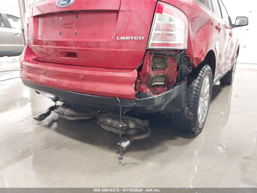 2008 Ford Edge Limited VIN: 2FMDK39C78BB24833 Lot: 39818375