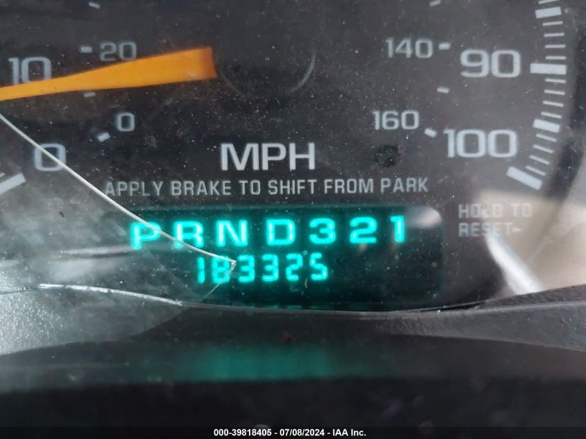 2001 GMC Sierra 1500 Sle VIN: 2GTEK19T511310959 Lot: 39818405