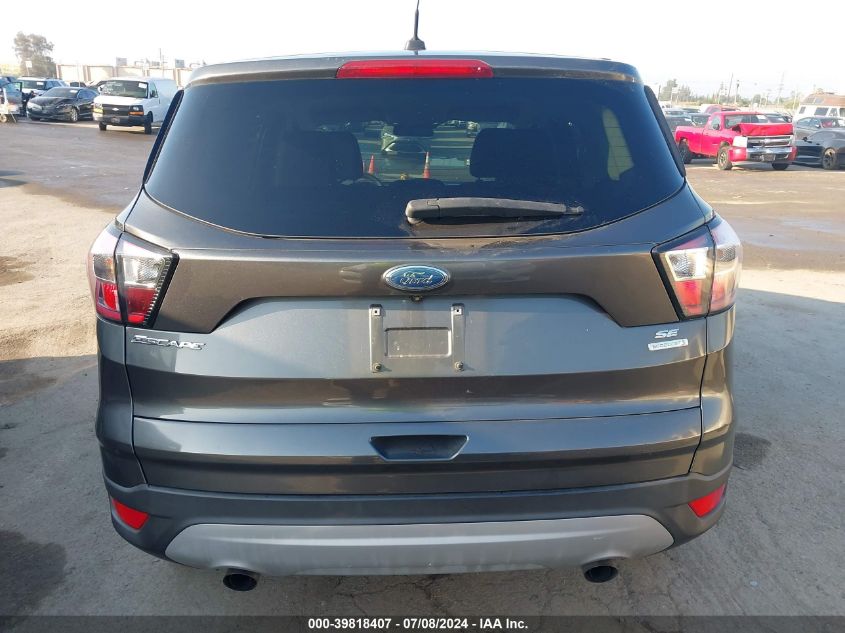 2017 FORD ESCAPE SE - 1FMCU0GD3HUB81234