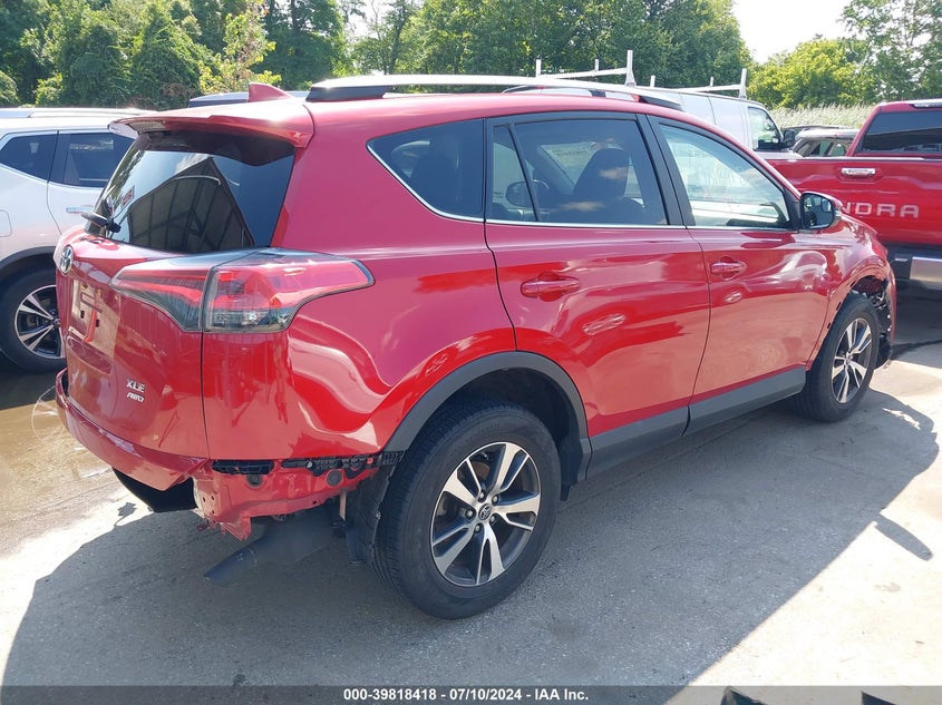 2017 TOYOTA RAV4 XLE - 2T3RFREV9HW624756