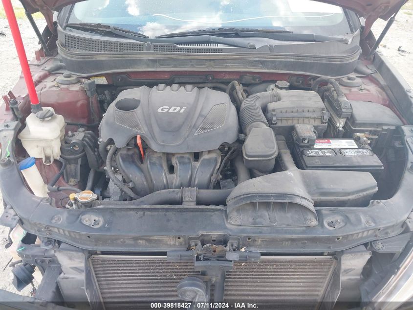 2012 Hyundai Sonata Se VIN: 5NPEC4AC4CH444390 Lot: 39818427