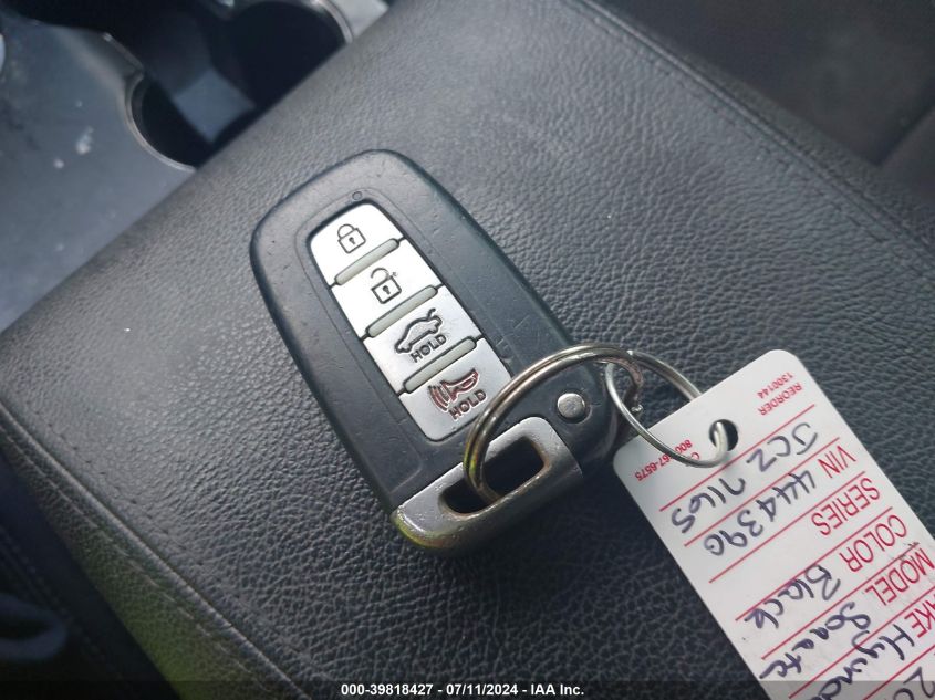 2012 Hyundai Sonata Se VIN: 5NPEC4AC4CH444390 Lot: 39818427