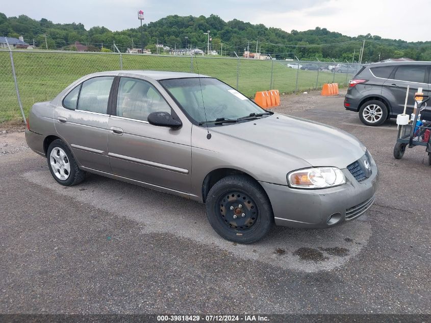 2004 Nissan Sentra 1.8S VIN: 3N1CB51D24L846941 Lot: 39818429