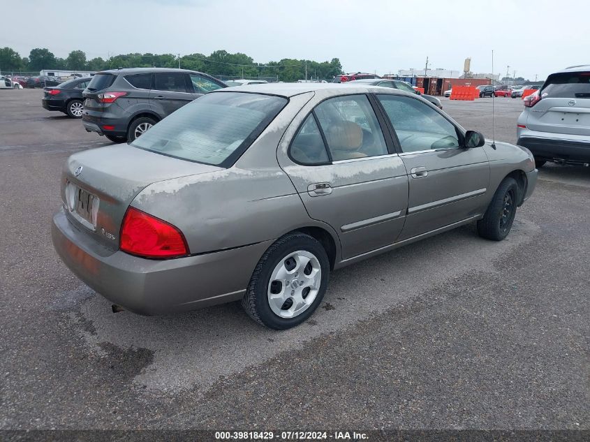 2004 Nissan Sentra 1.8S VIN: 3N1CB51D24L846941 Lot: 39818429