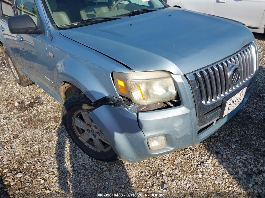 2008 Mercury Mariner V6 VIN: 4M2CU91138KJ48294 Lot: 39818438