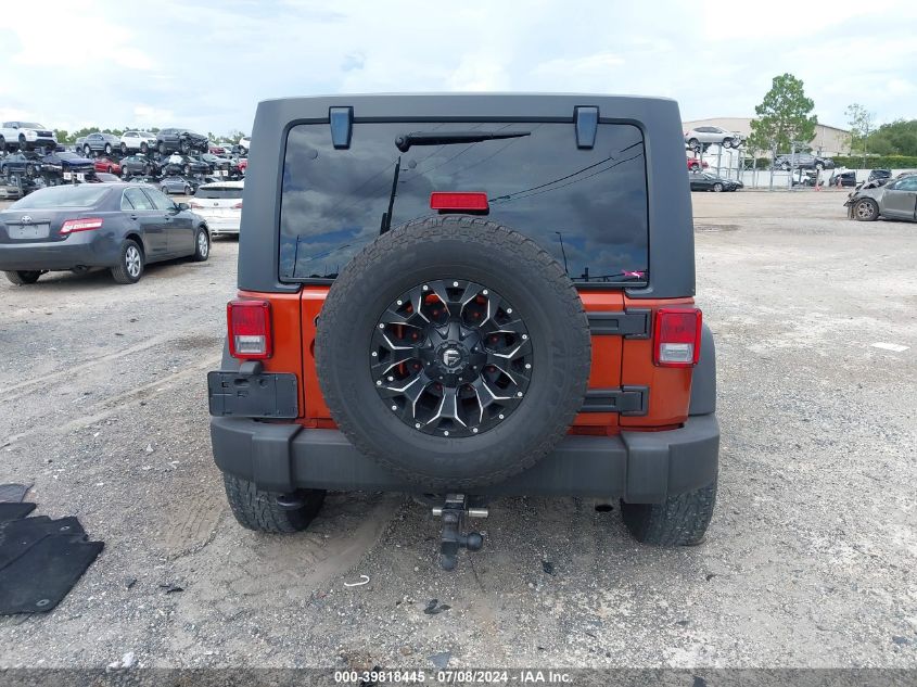 2014 Jeep Wrangler Unlimited Sport VIN: 1C4BJWDG4EL259581 Lot: 39818445