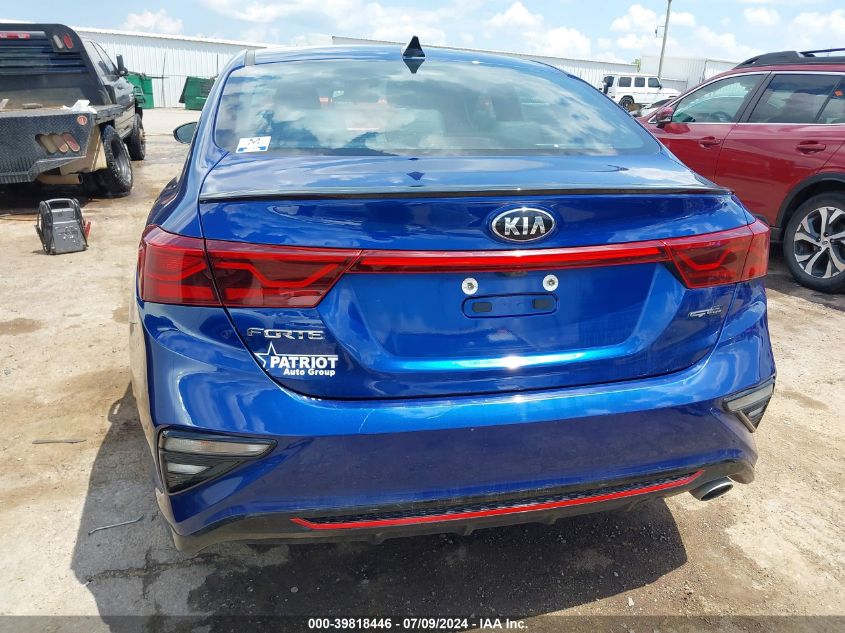 2021 Kia Forte Gt-Line VIN: 3KPF34AD6ME299078 Lot: 39818446