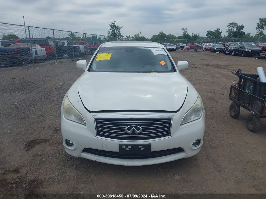 2011 Infiniti M37 X VIN: JN1BY1AR9BM376666 Lot: 39818455