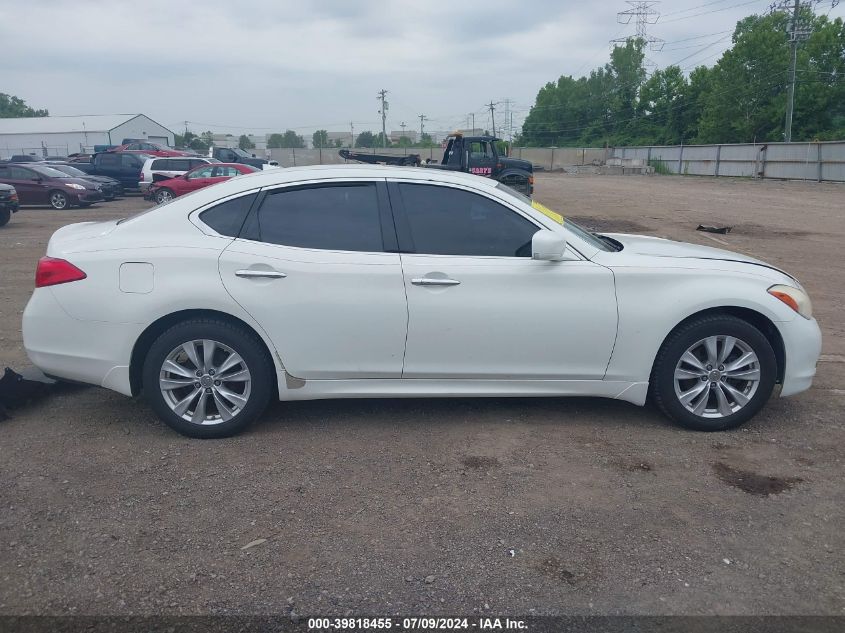 2011 Infiniti M37 X VIN: JN1BY1AR9BM376666 Lot: 39818455