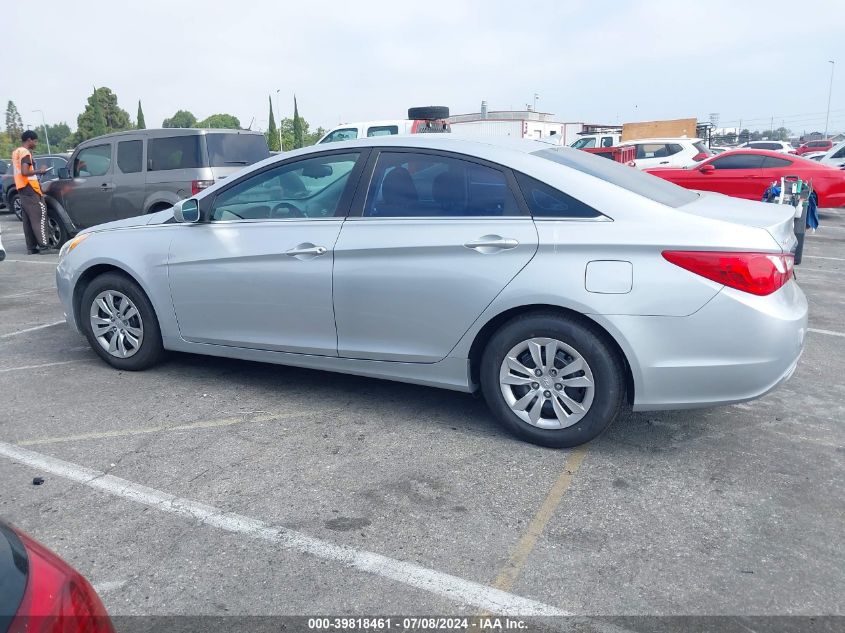 2013 Hyundai Sonata Gls VIN: 5NPEB4AC5DH507050 Lot: 39818461