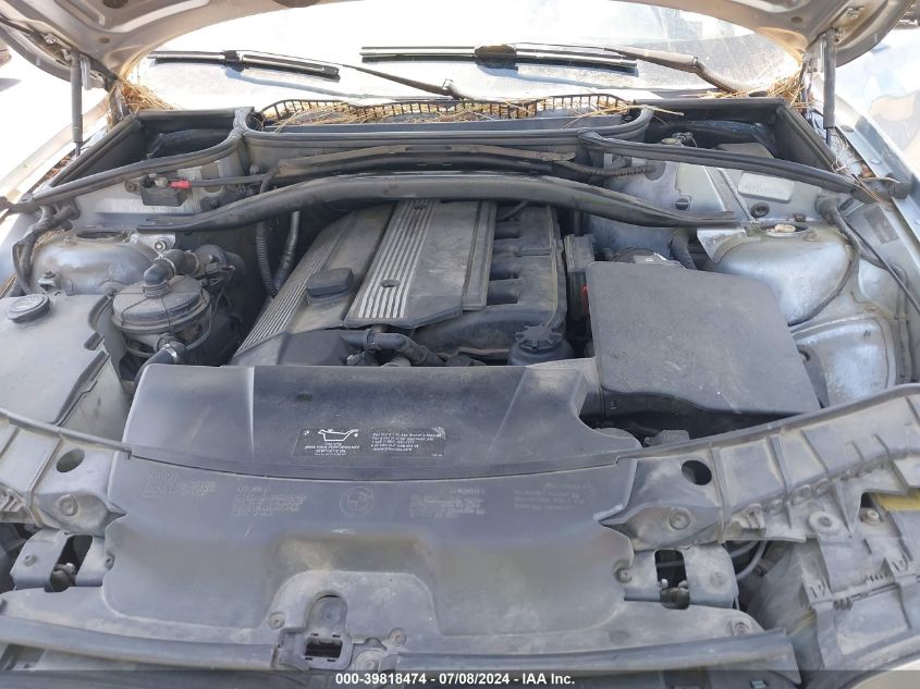 2006 BMW X3 3.0I VIN: WBXPA93496WG75405 Lot: 39818474