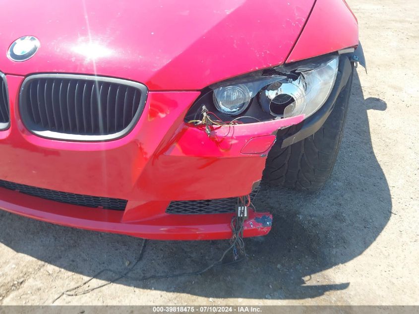 2008 BMW 335 I VIN: WBAWL73518PX55014 Lot: 39818475