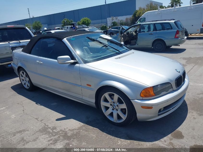 2000 BMW 323Ci VIN: WBABR3347YEA83892 Lot: 39818480