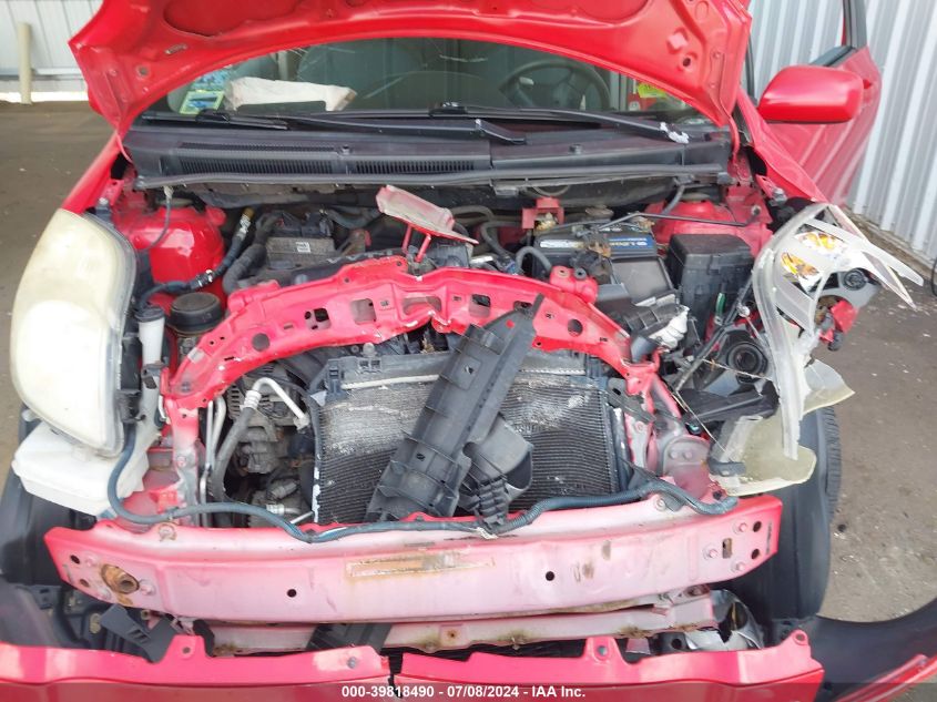 2007 Toyota Yaris VIN: JTDJT923775101654 Lot: 39818490