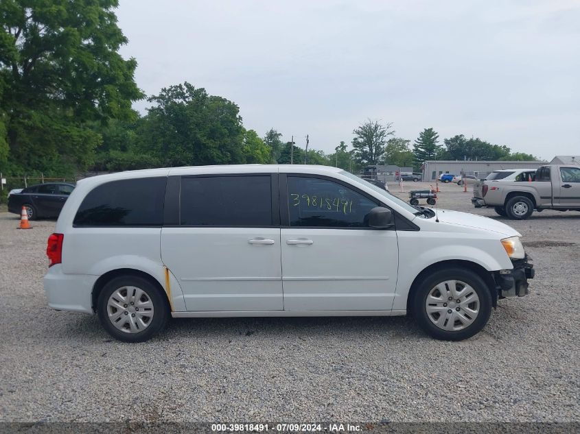 2017 Dodge Grand Caravan Se VIN: 2C4RDGBG5HR708132 Lot: 39818491