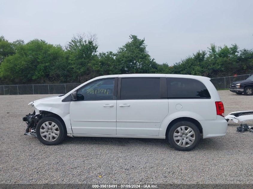 2017 Dodge Grand Caravan Se VIN: 2C4RDGBG5HR708132 Lot: 39818491