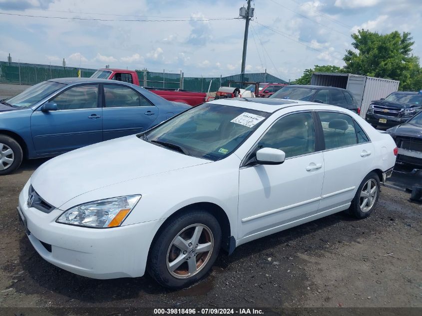 2005 Honda Accord 2.4 Ex VIN: 1HGCM56765A060998 Lot: 39818496