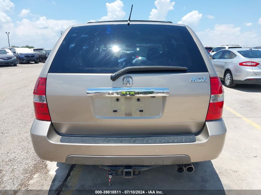 2003 Acura Mdx VIN: 2HNYD18903H532133 Lot: 39818511