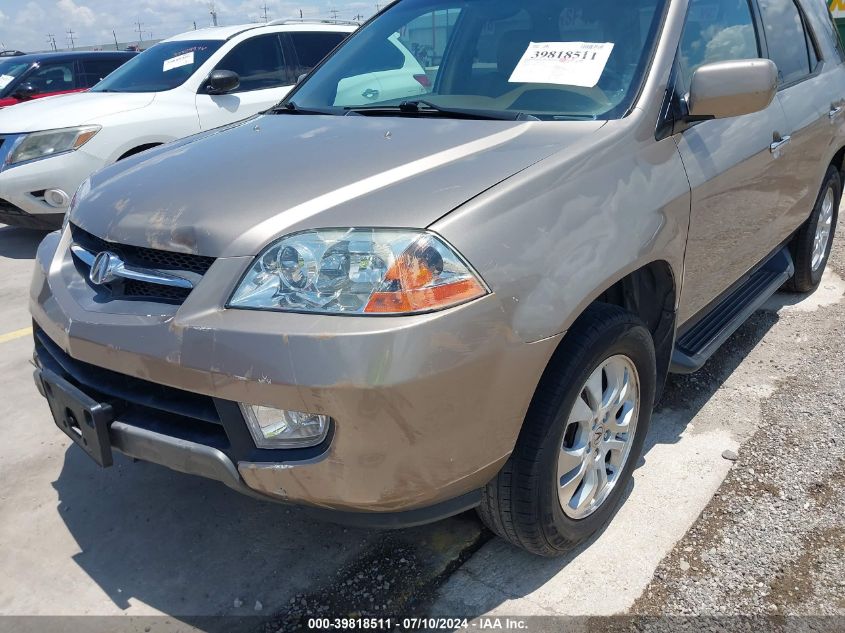 2003 Acura Mdx VIN: 2HNYD18903H532133 Lot: 39818511